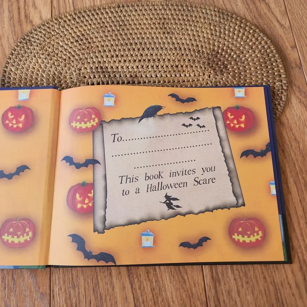 A Halloween scare in Michigan‎ children's hardback book author Eric James